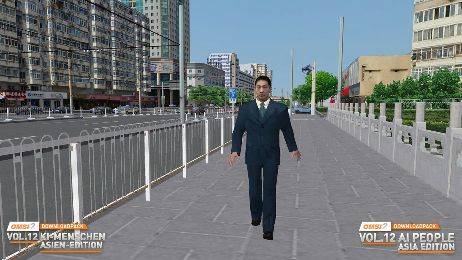OMSI 2 - Add-on Downloadpack Vol. 12 - AI People - Asia Edition