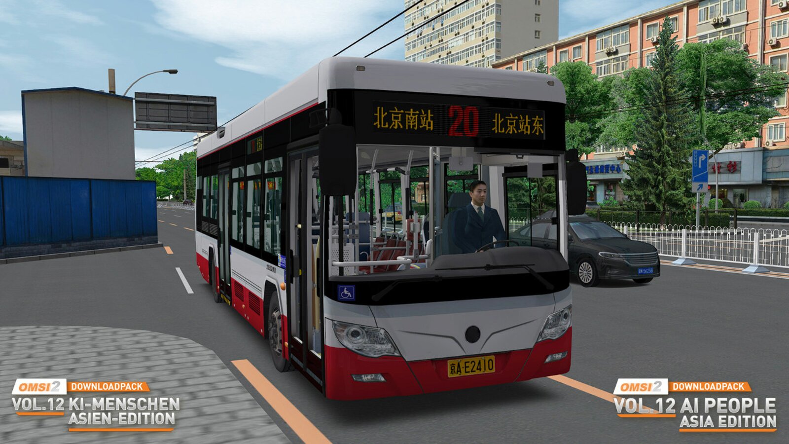 OMSI 2 - Add-on Downloadpack Vol. 12 - AI People - Asia Edition