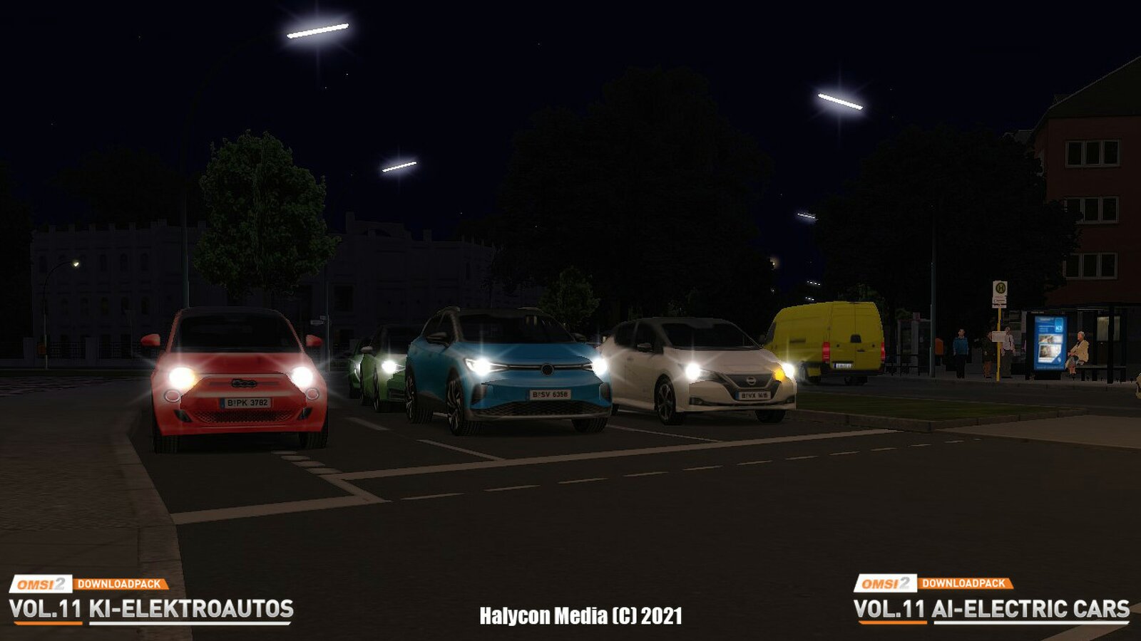 OMSI 2 - Add-on Downloadpack Vol. 11 - AI Electric Cars