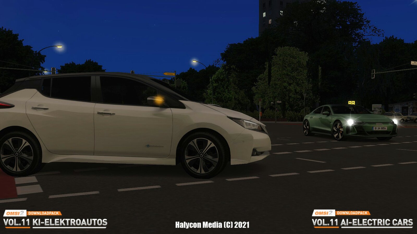 OMSI 2 - Add-on Downloadpack Vol. 11 - AI Electric Cars