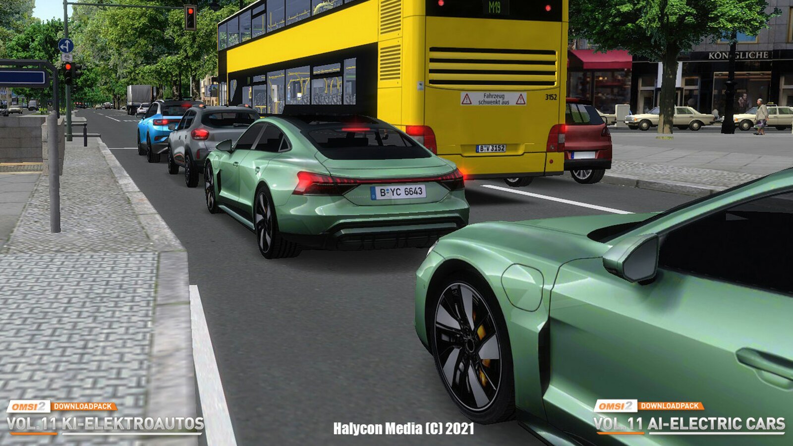 OMSI 2 - Add-on Downloadpack Vol. 11 - AI Electric Cars