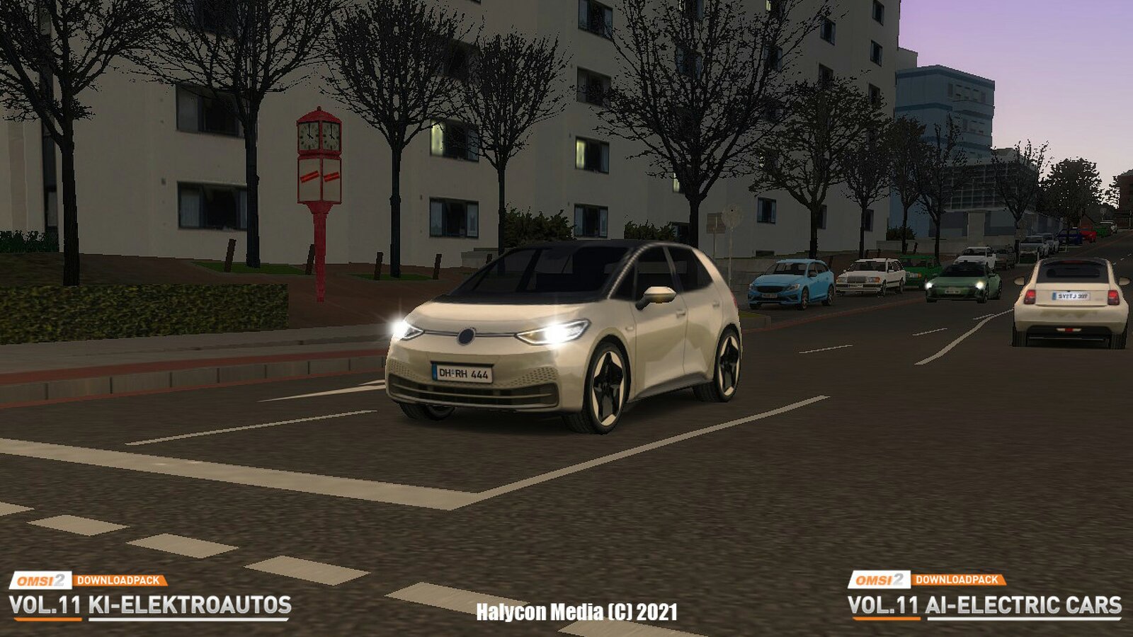 OMSI 2 - Add-on Downloadpack Vol. 11 - AI Electric Cars