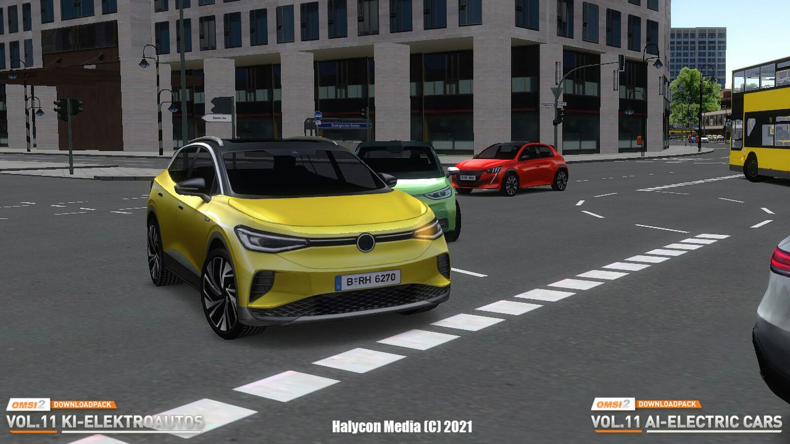 OMSI 2 - Add-on Downloadpack Vol. 11 - AI Electric Cars