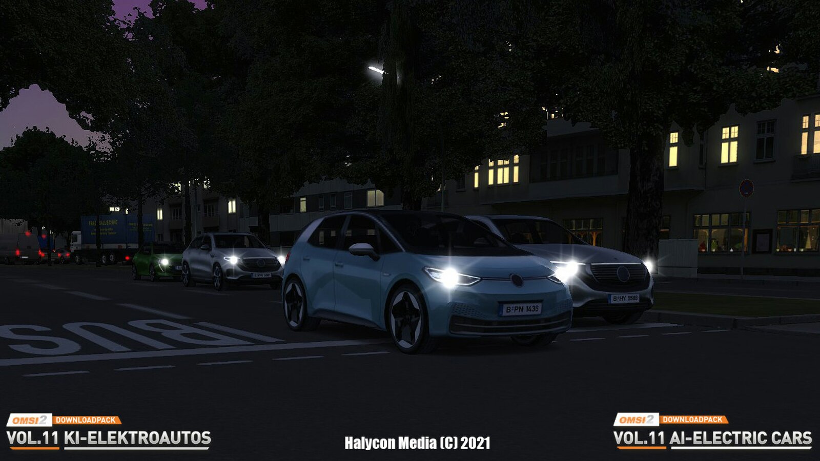 OMSI 2 - Add-on Downloadpack Vol. 11 - AI Electric Cars
