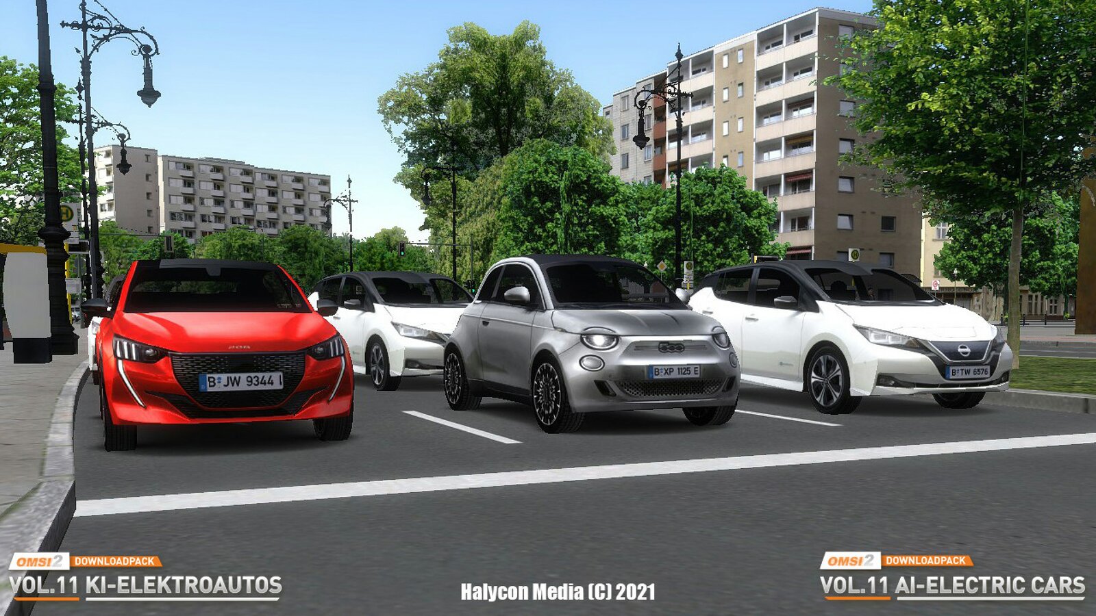 OMSI 2 - Add-on Downloadpack Vol. 11 - AI Electric Cars