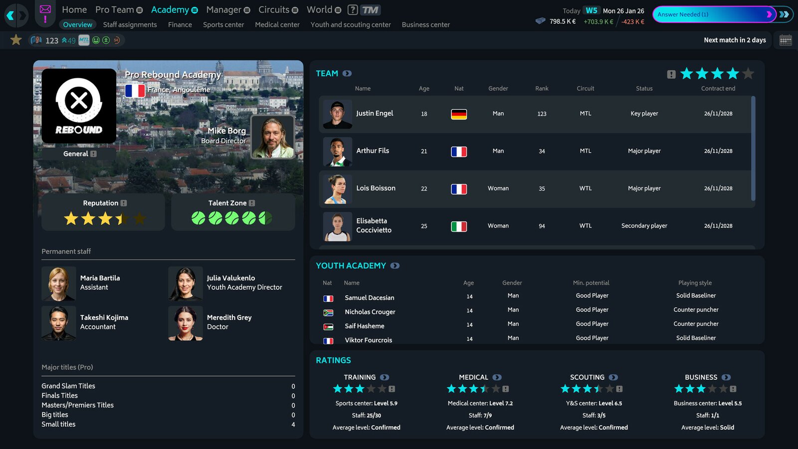 Tennis Manager 26