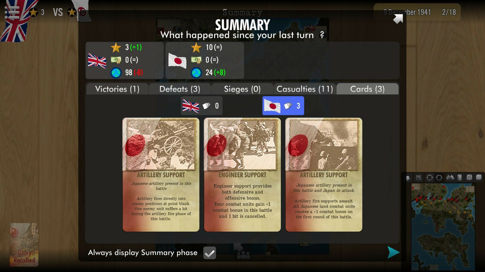 SGS Glory Recalled