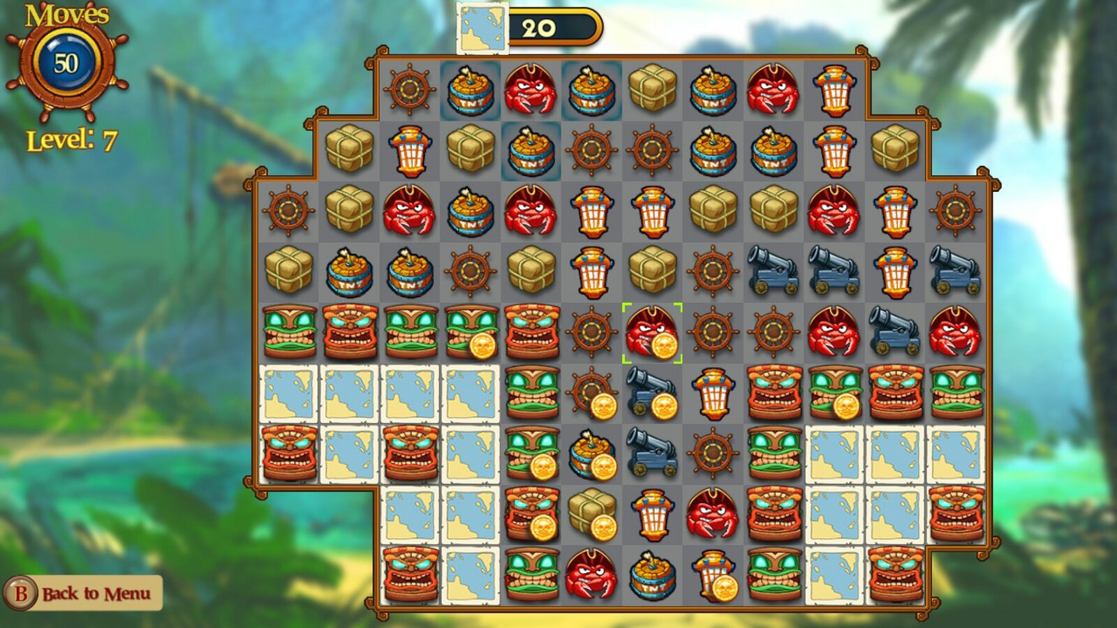 Match Three Pirates 2