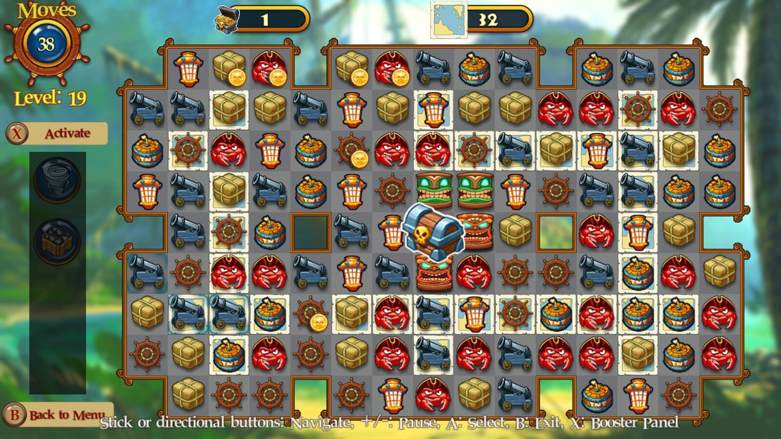 Match Three Pirates 2