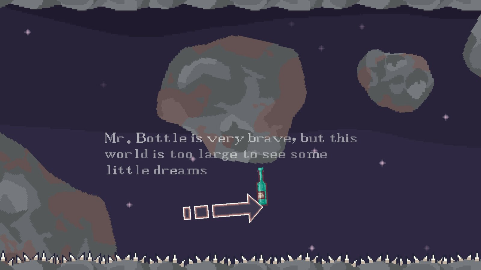 Mr.Bottle and his dream