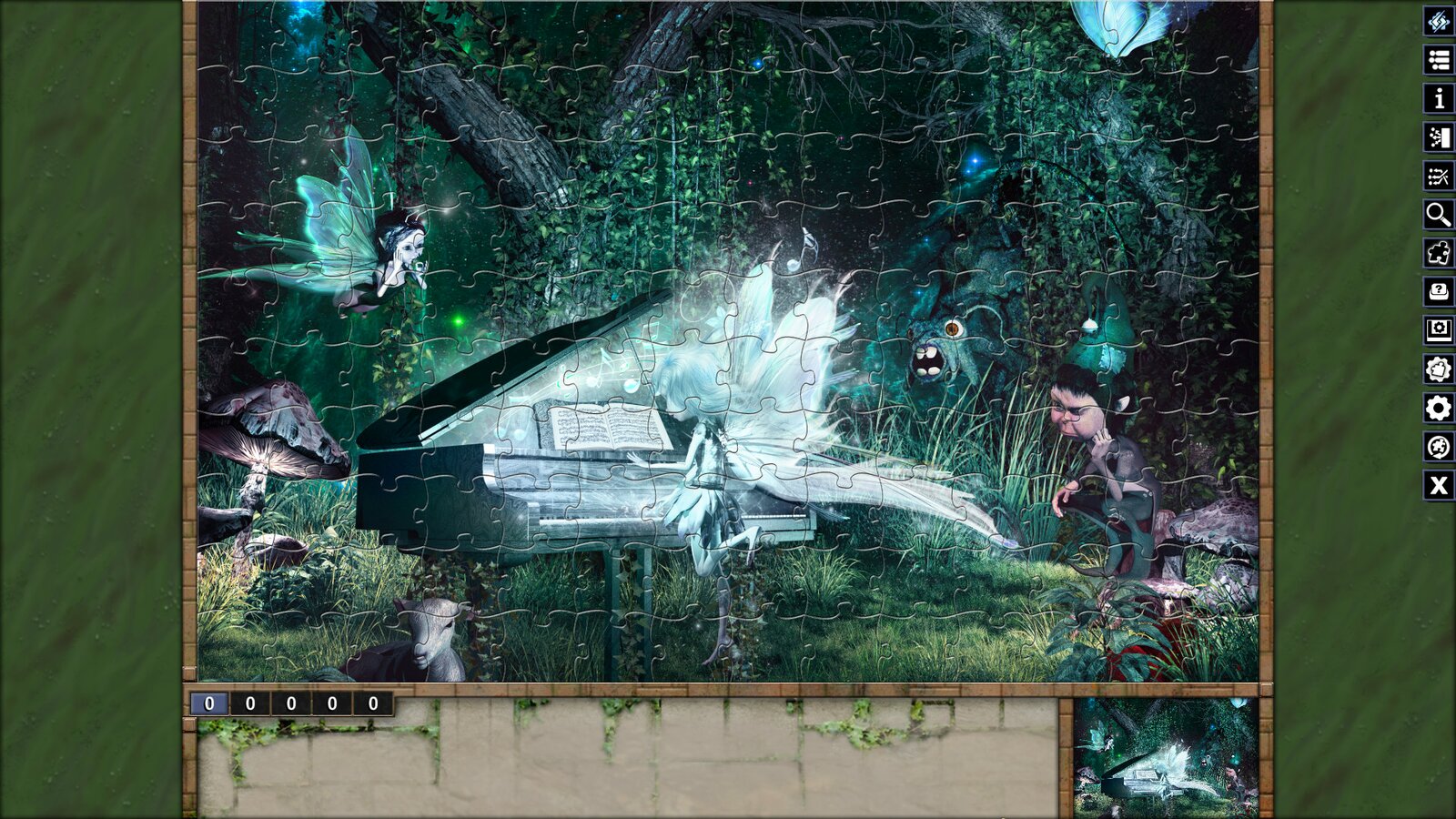 Pixel Puzzles Illustrations & Anime - Jigsaw Pack: Fairies