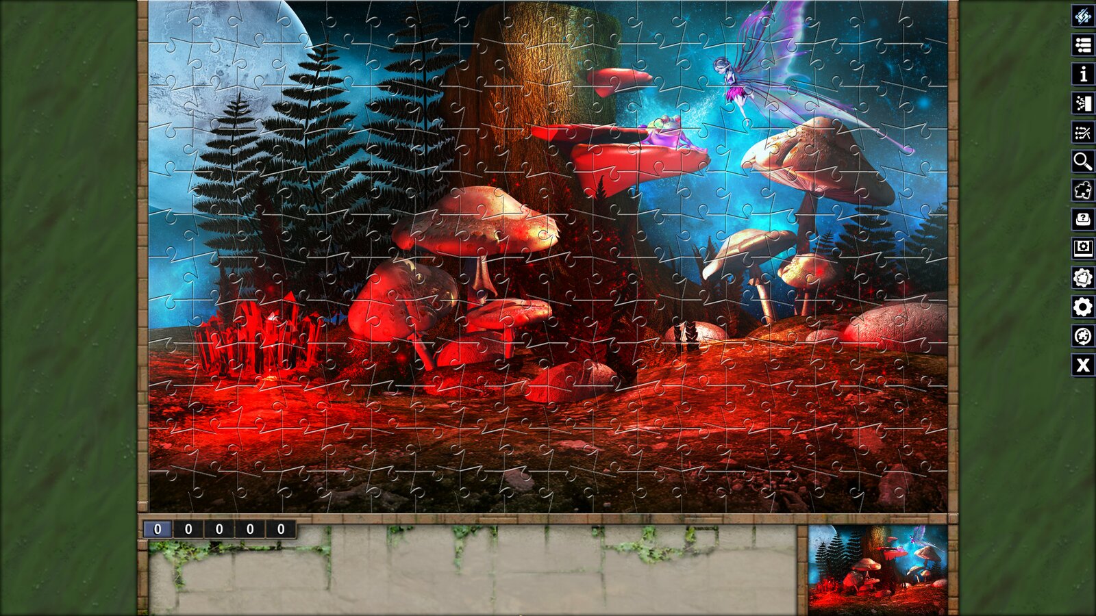 Pixel Puzzles Illustrations & Anime - Jigsaw Pack: Fairies