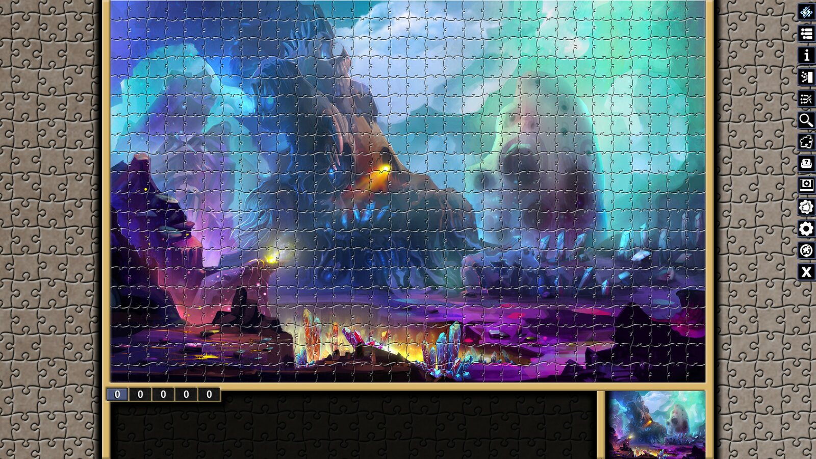 Pixel Puzzles Illustrations & Anime - Jigsaw Pack: Distant Worlds