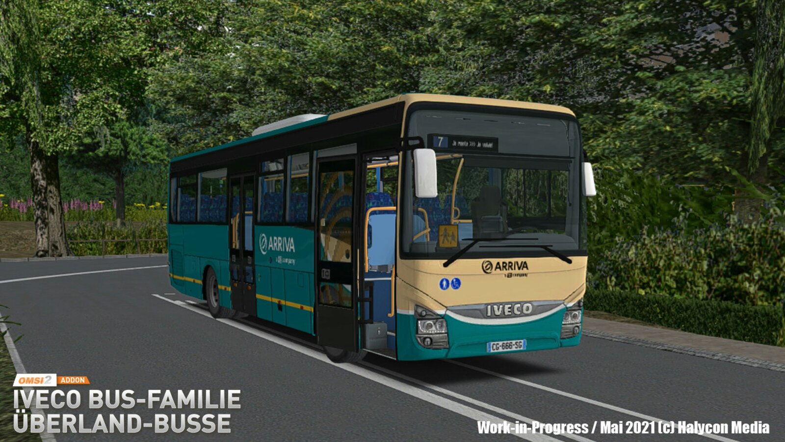 OMSI 2 - Add-on IVECO Bus-Familie Überland-Busse