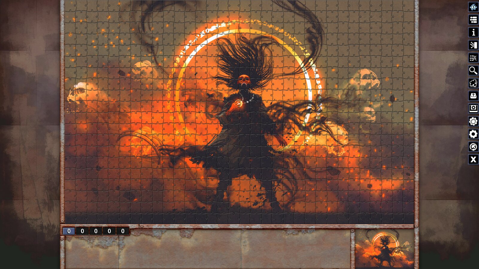 Pixel Puzzles Illustrations & Anime - Jigsaw Pack: Horror