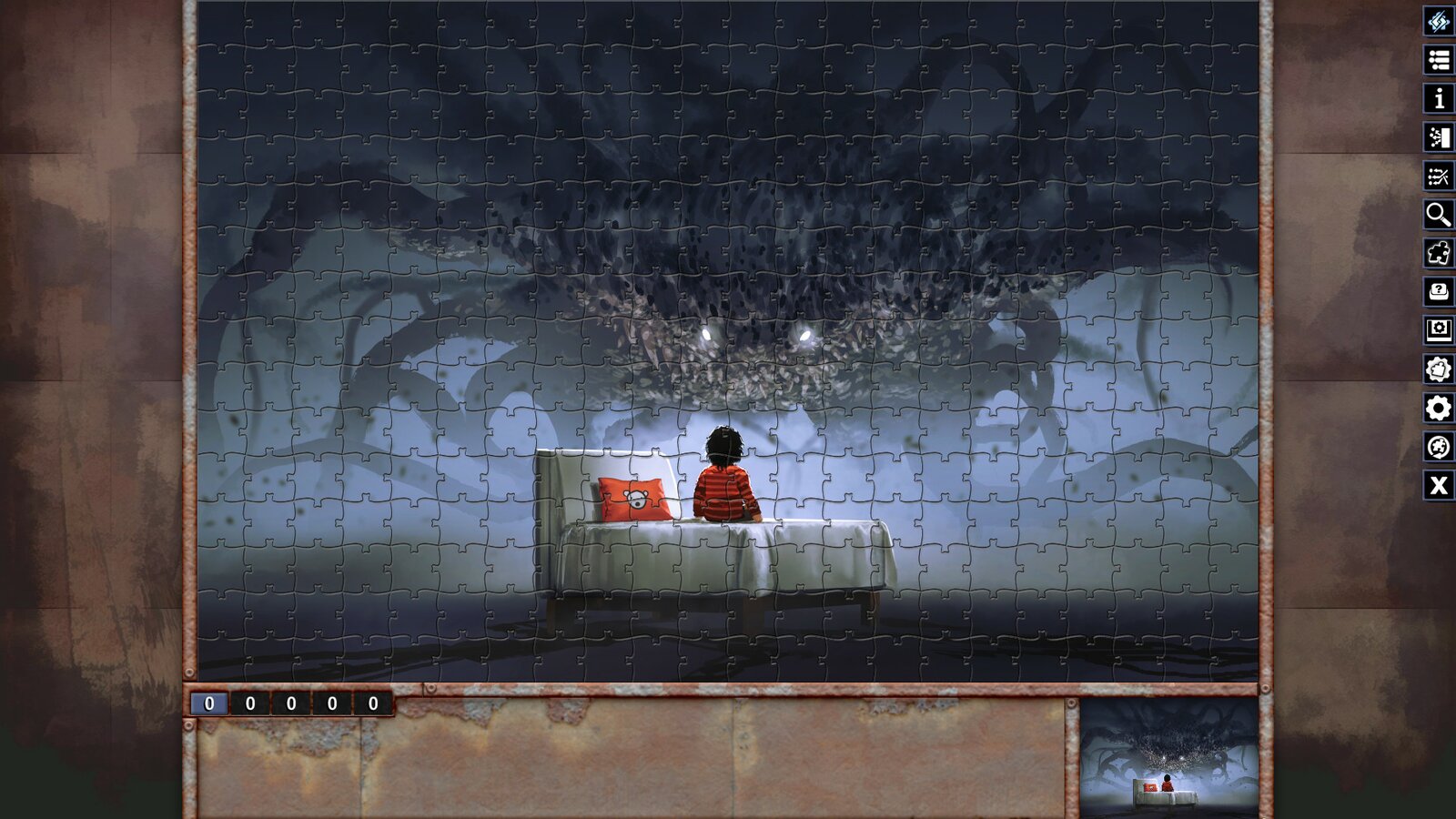 Pixel Puzzles Illustrations & Anime - Jigsaw Pack: Horror