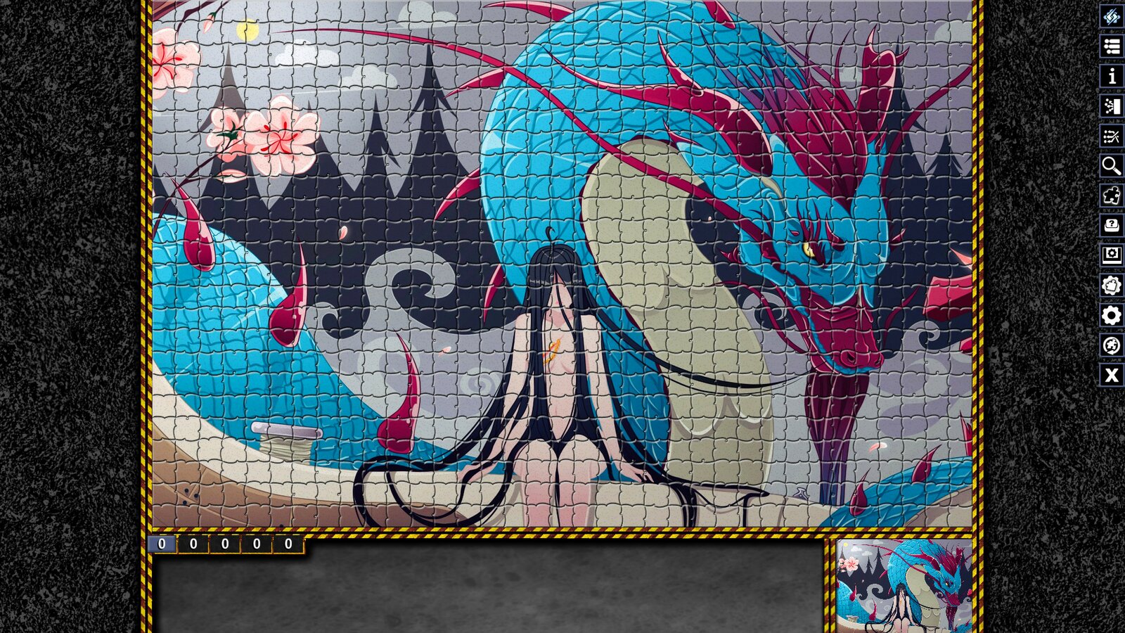 Pixel Puzzles Illustrations & Anime - Jigsaw Pack: Dragons