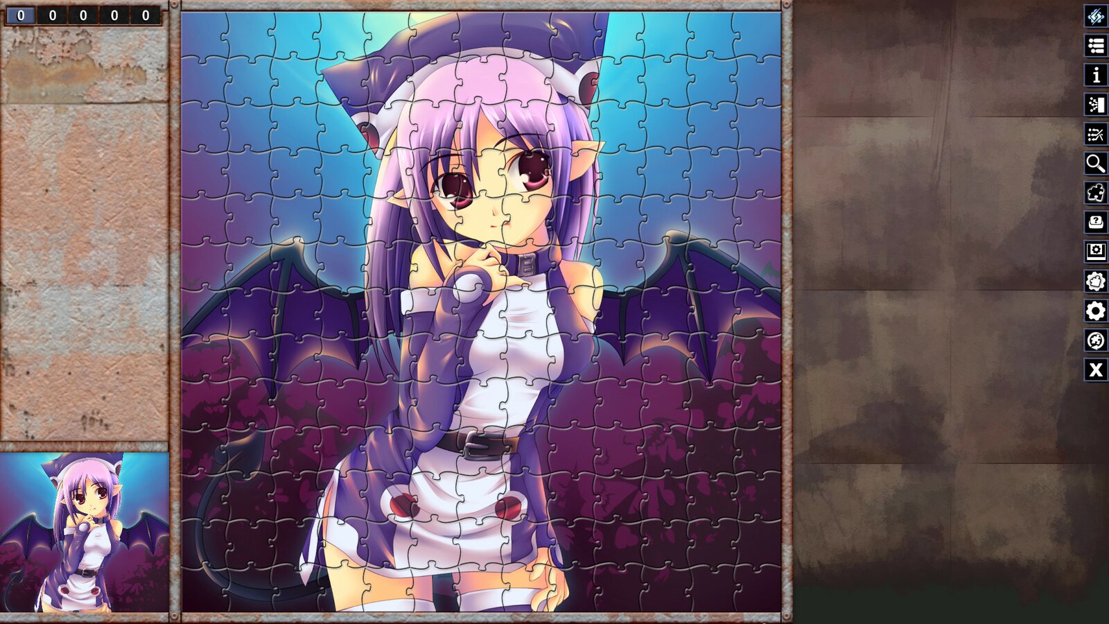 Pixel Puzzles Illustrations & Anime - Jigsaw Pack: Dark Sided
