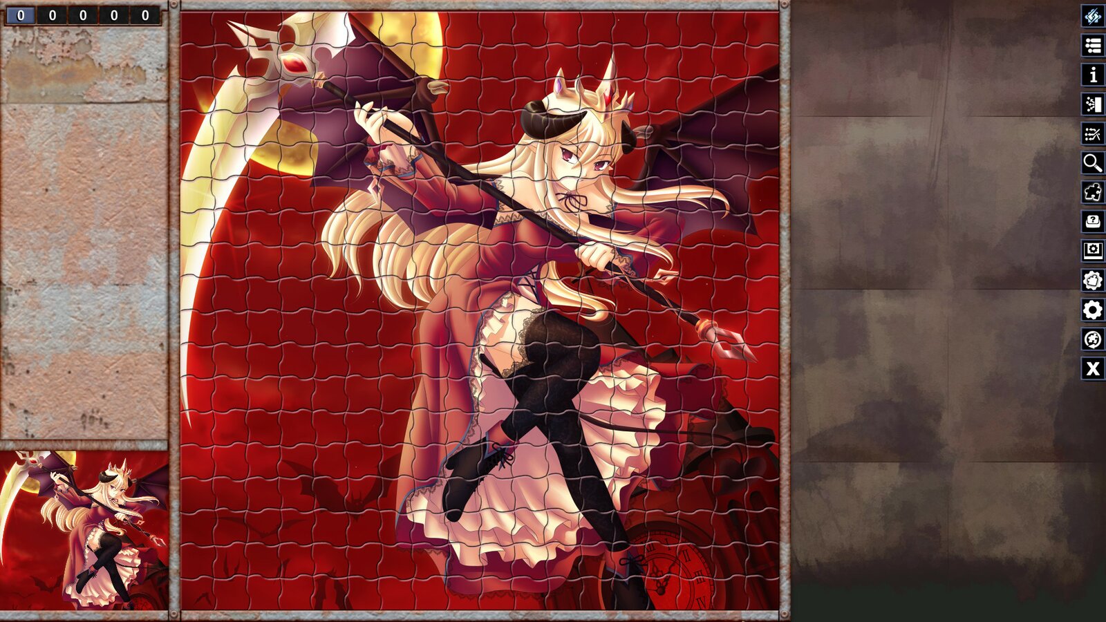 Pixel Puzzles Illustrations & Anime - Jigsaw Pack: Dark Sided
