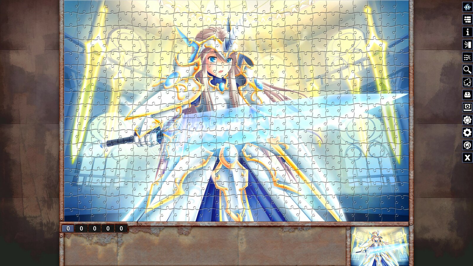 Pixel Puzzles Illustrations & Anime - Jigsaw Pack: Warriors
