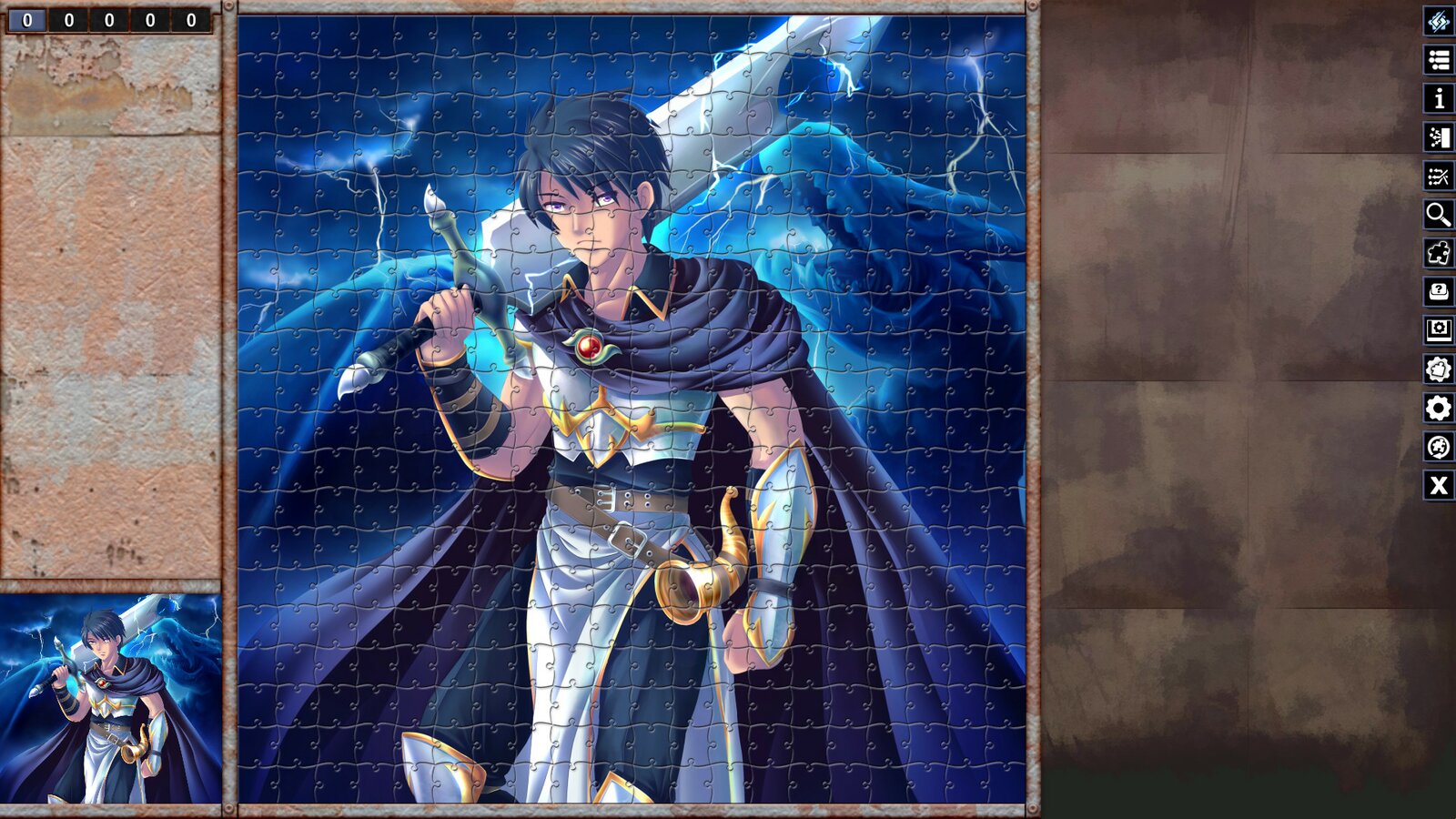 Pixel Puzzles Illustrations & Anime - Jigsaw Pack: Warriors