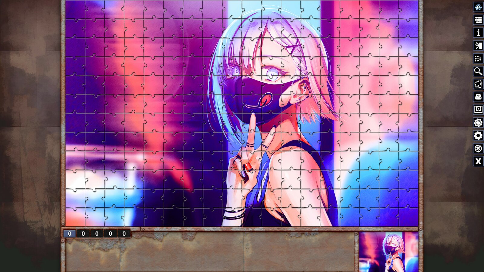 Pixel Puzzles Illustrations & Anime - Jigsaw Pack: Variety Pack 1