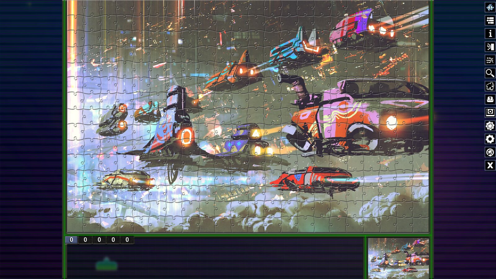 Pixel Puzzles Illustrations & Anime - Jigsaw Pack: Sci-Fi