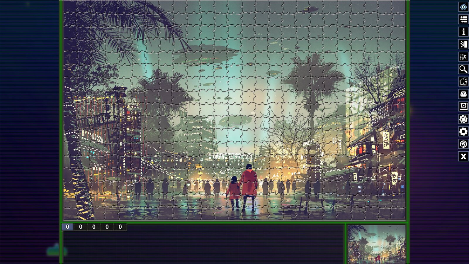 Pixel Puzzles Illustrations & Anime - Jigsaw Pack: Sci-Fi