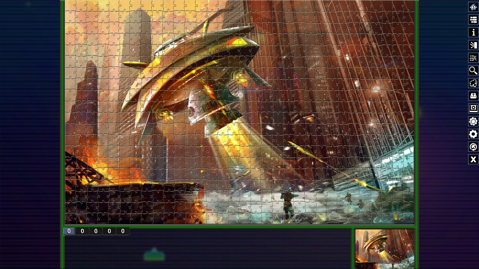 Pixel Puzzles Illustrations & Anime - Jigsaw Pack: Sci-Fi