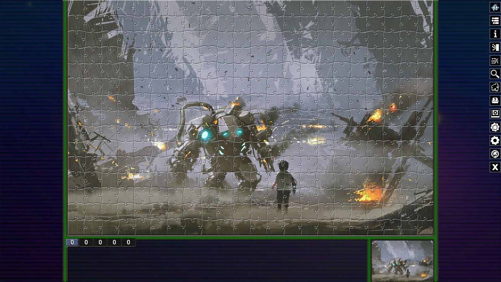 Pixel Puzzles Illustrations & Anime - Jigsaw Pack: Sci-Fi