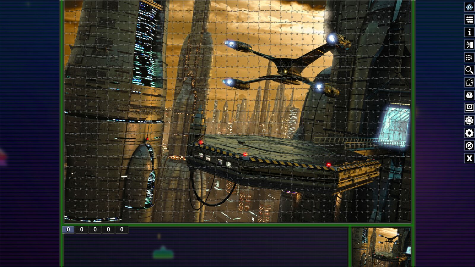 Pixel Puzzles Illustrations & Anime - Jigsaw Pack: Sci-Fi