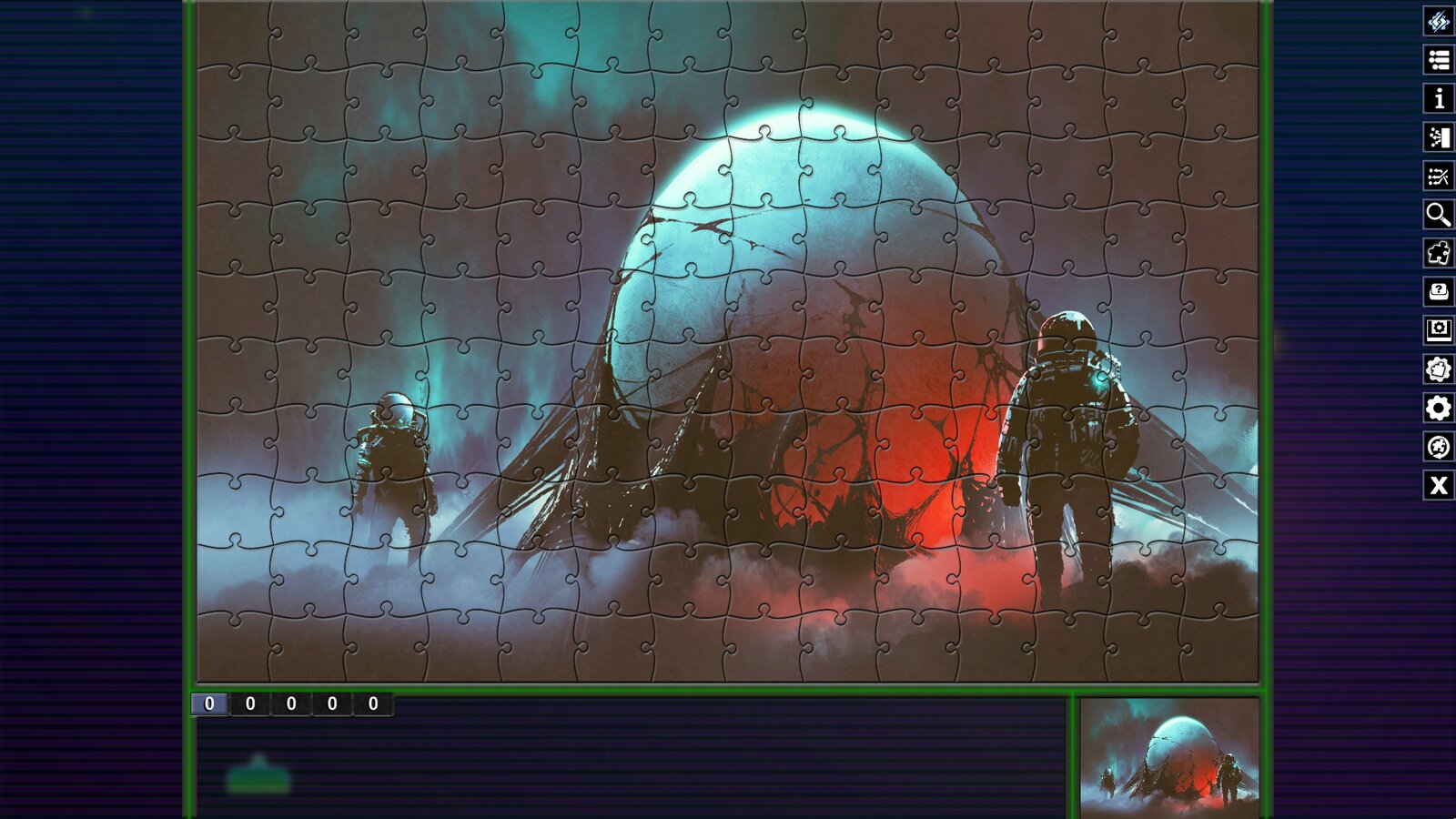 Pixel Puzzles Illustrations & Anime - Jigsaw Pack: Sci-Fi