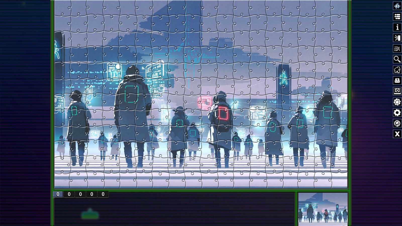 Pixel Puzzles Illustrations & Anime - Jigsaw Pack: Sci-Fi