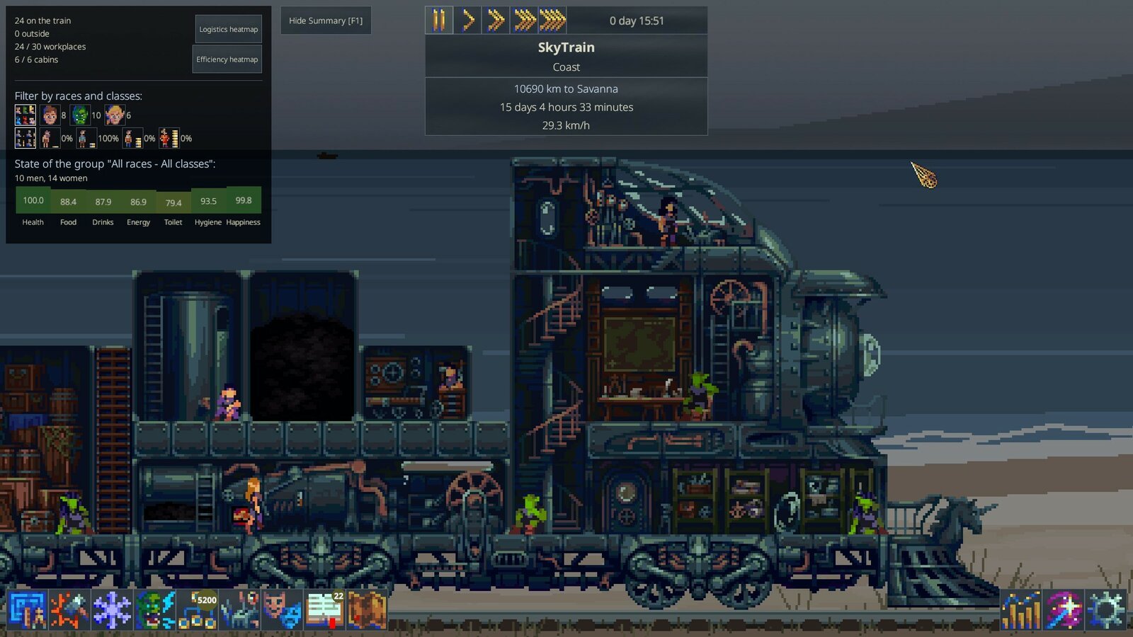 Steel Artery: Train City Builder