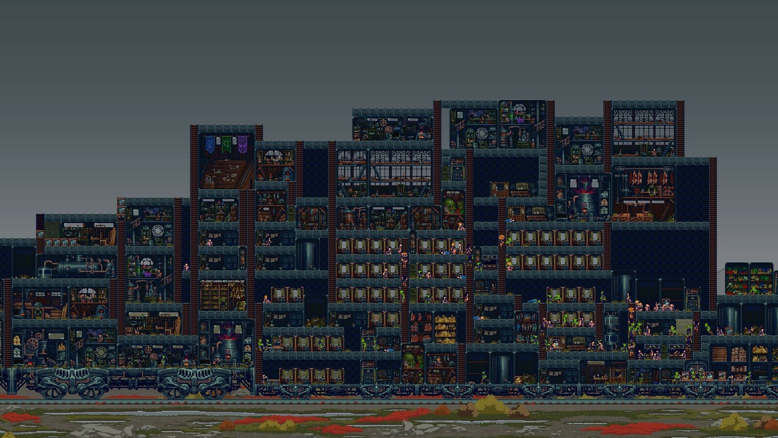 Steel Artery: Train City Builder