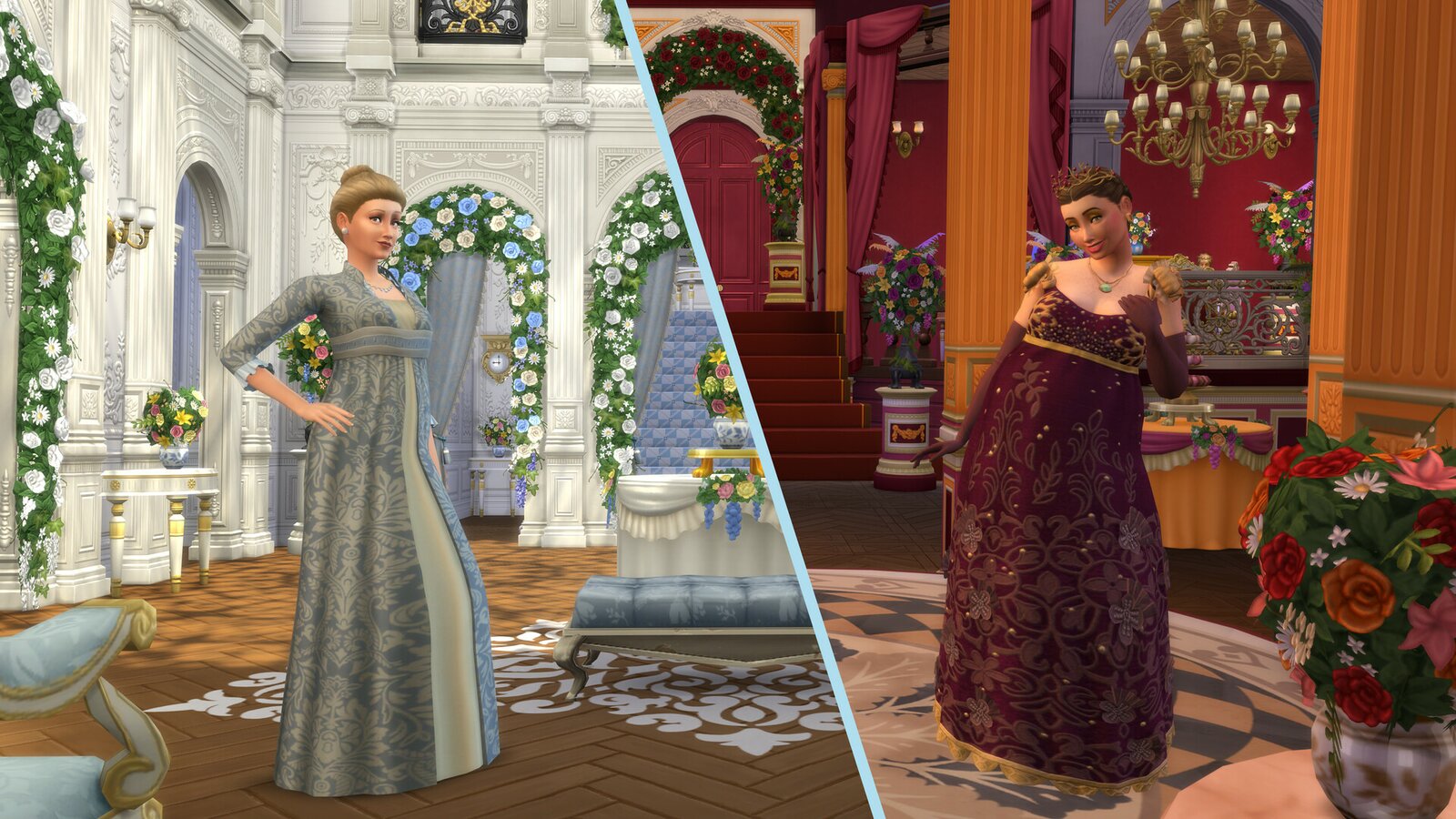 The Sims 4: Lady Bridgerton’s Masquerade Ballroom Kit