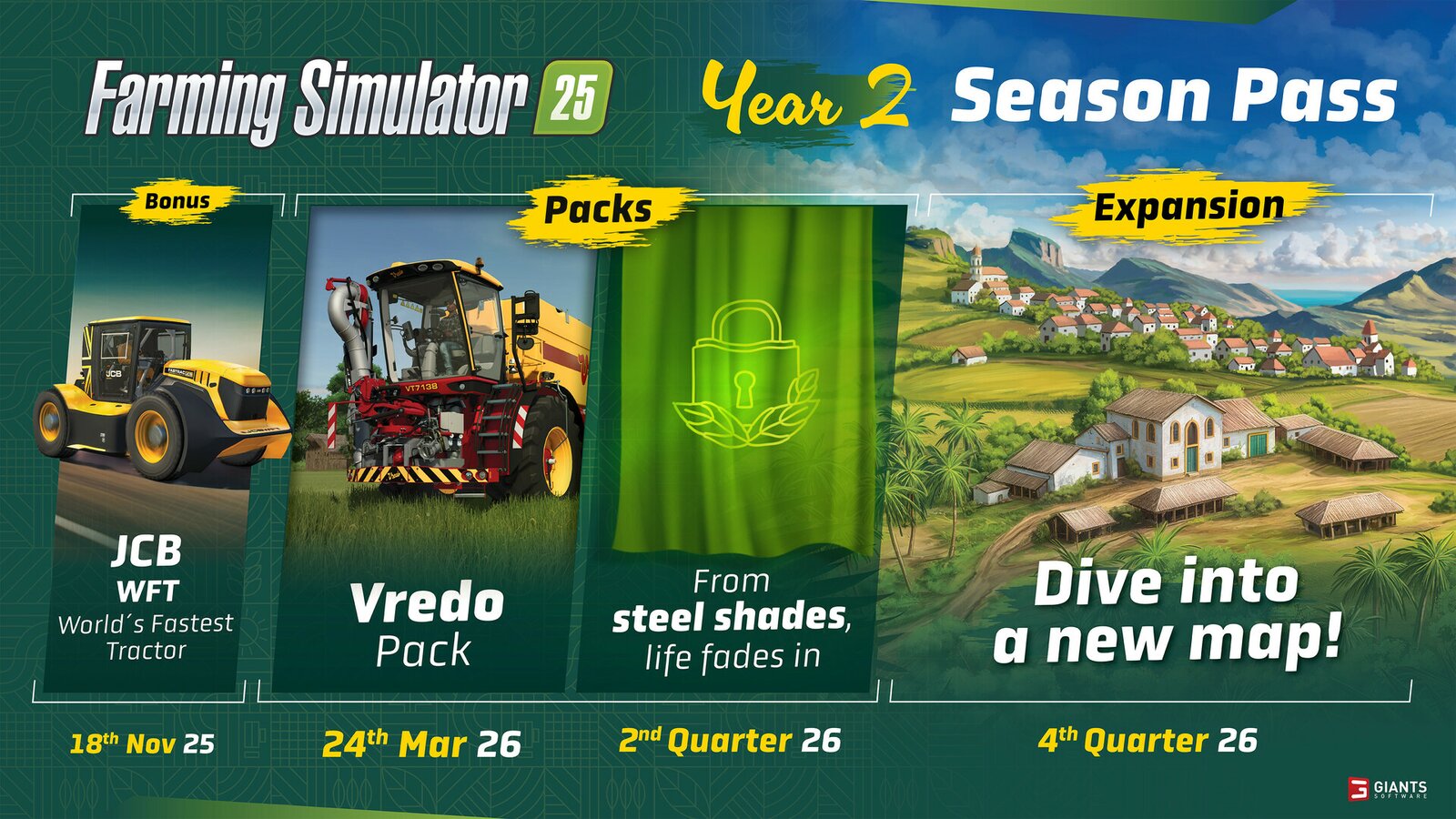 Farming Simulator 25: Year 2 Season Pass