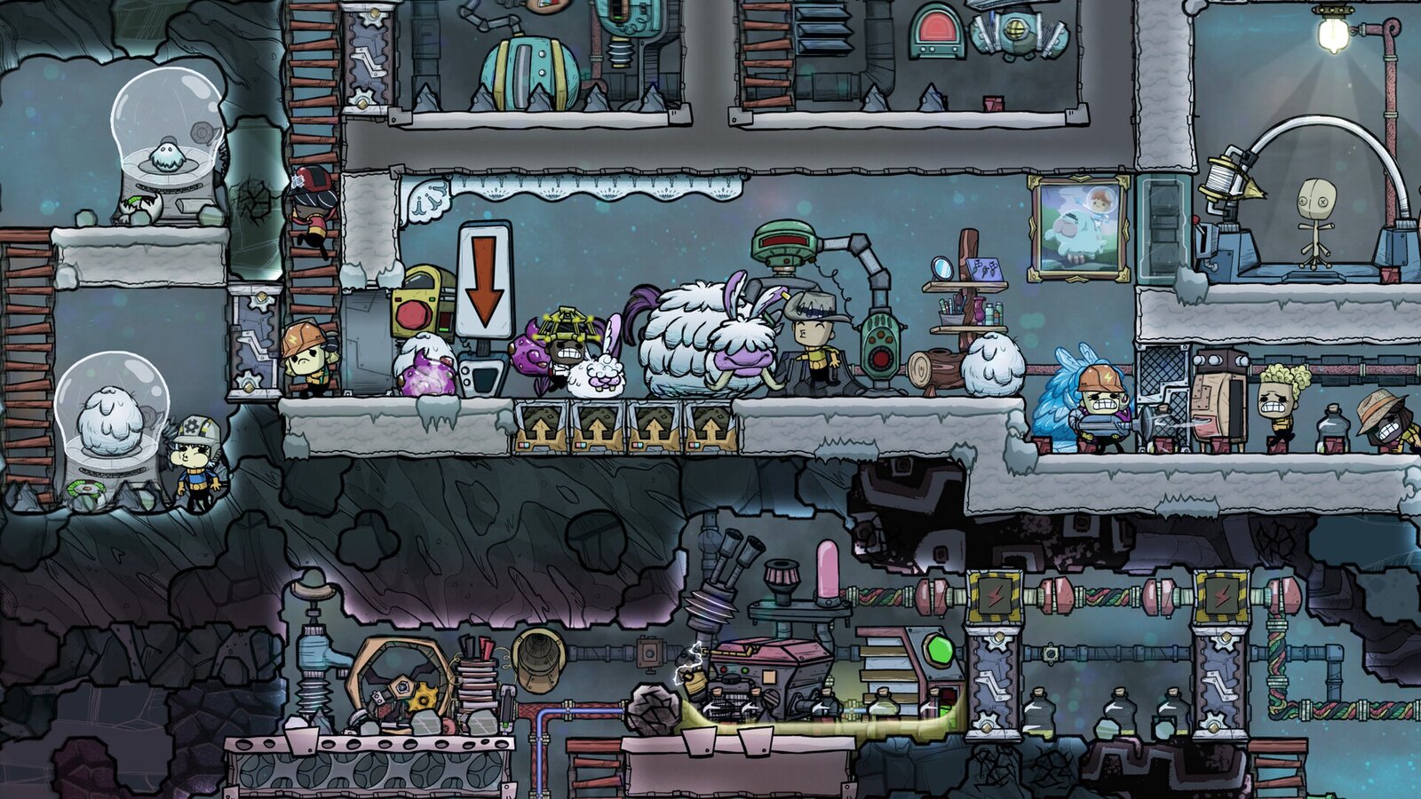 Oxygen Not Included - The Frosty Planet Pack