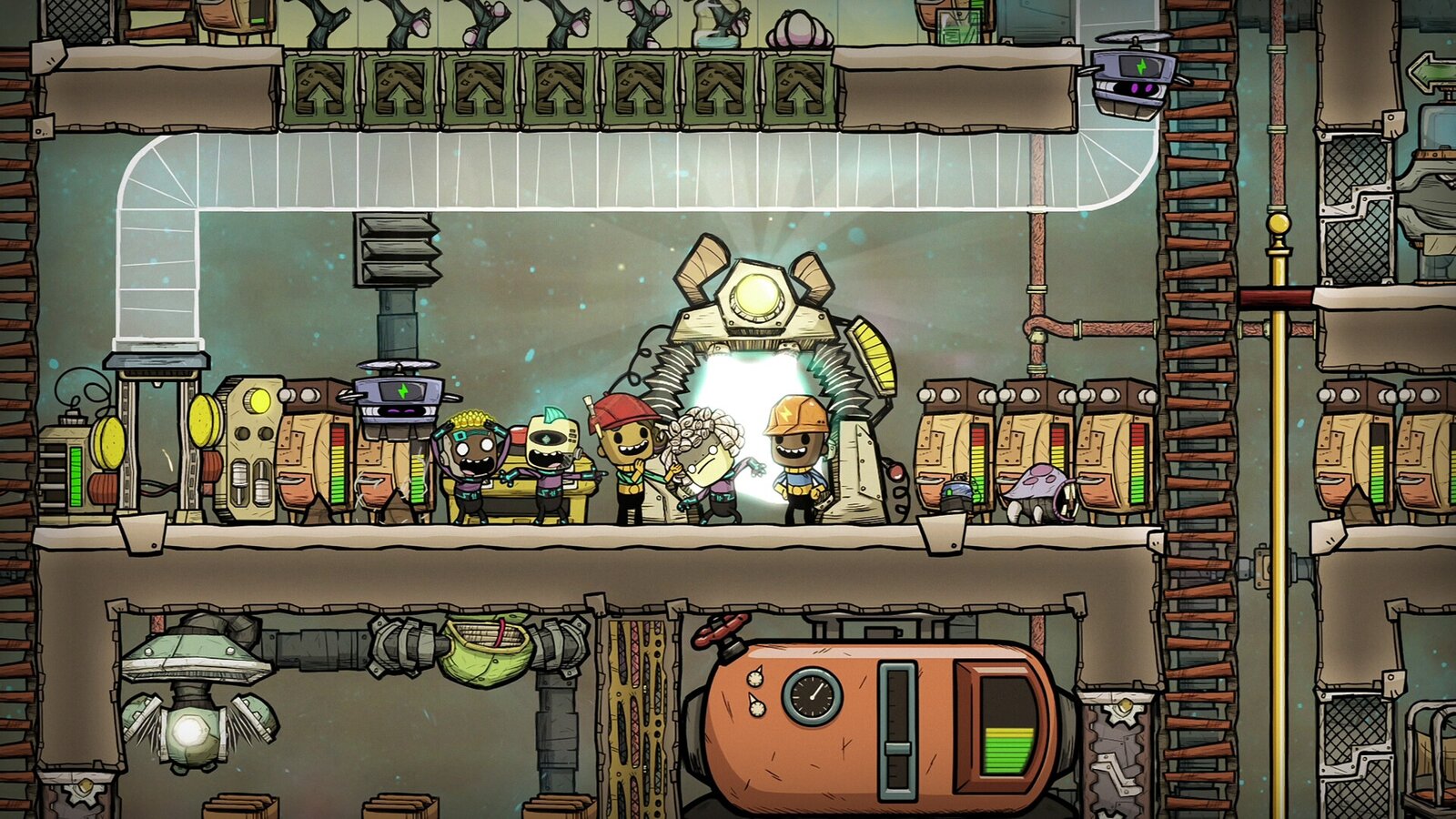 Oxygen Not Included - The Bionic Booster Pack