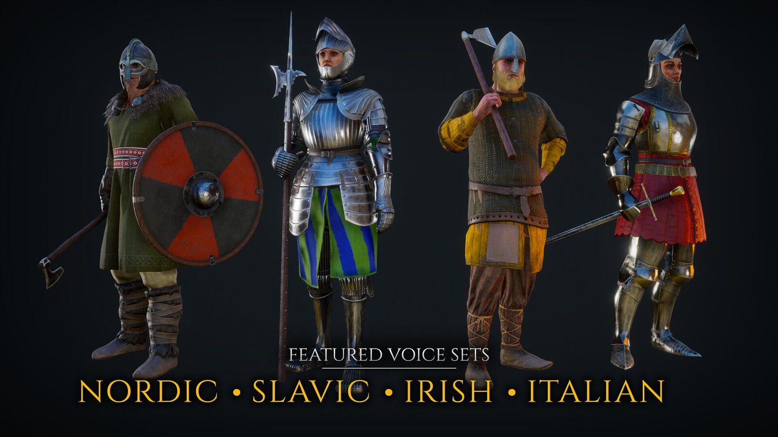 Mordhau - Continental Voice Pack 2