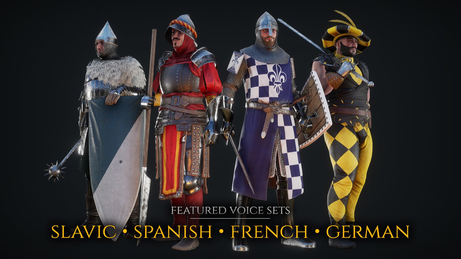 Mordhau - Continental Voice Pack