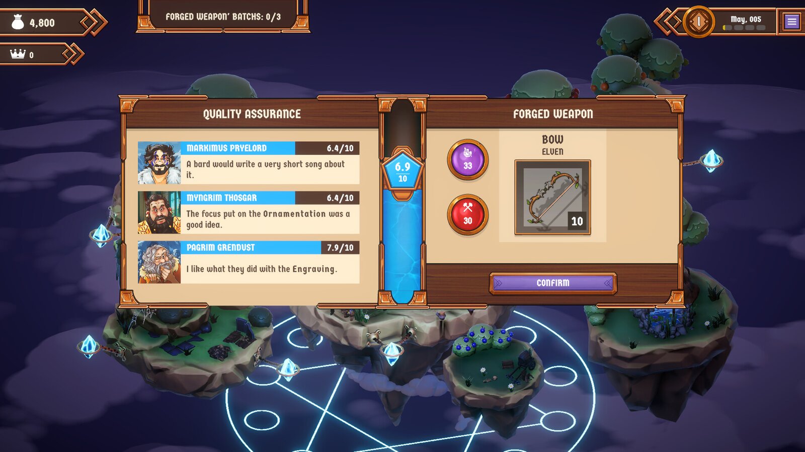 Magic Forge Tycoon