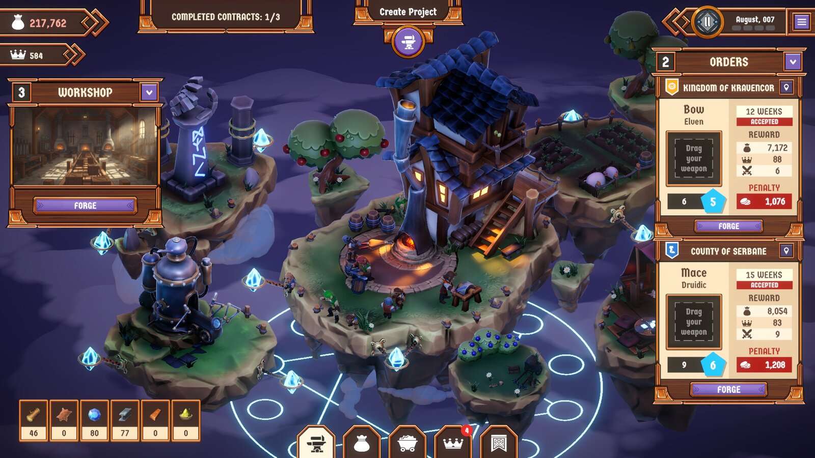 Magic Forge Tycoon