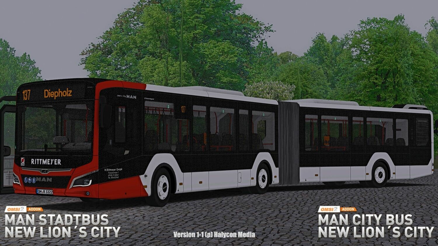 OMSI 2 - Add-on MAN City Bus New Lion's City
