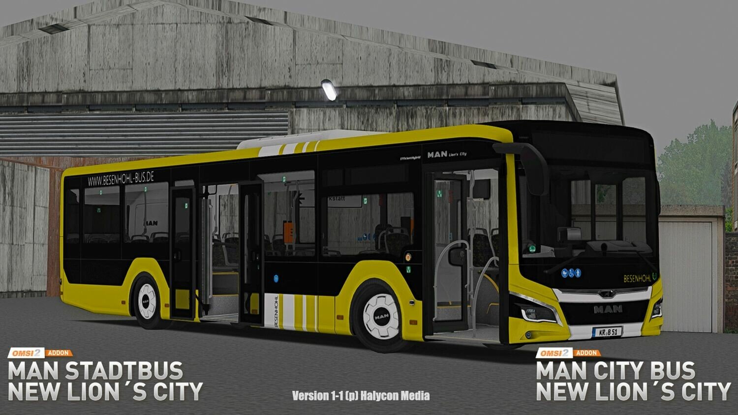 OMSI 2 - Add-on MAN City Bus New Lion's City