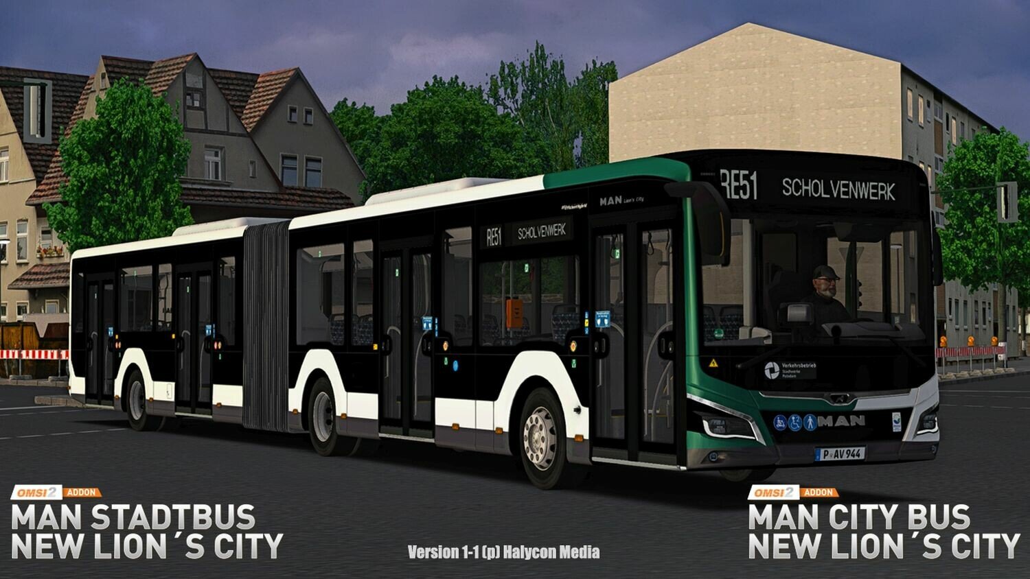 OMSI 2 - Add-on MAN City Bus New Lion's City