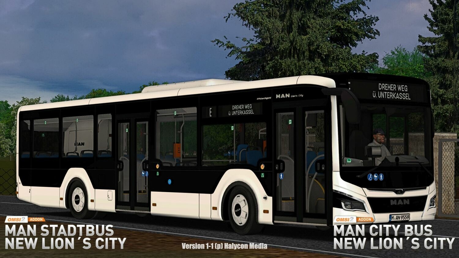 OMSI 2 - Add-on MAN City Bus New Lion's City