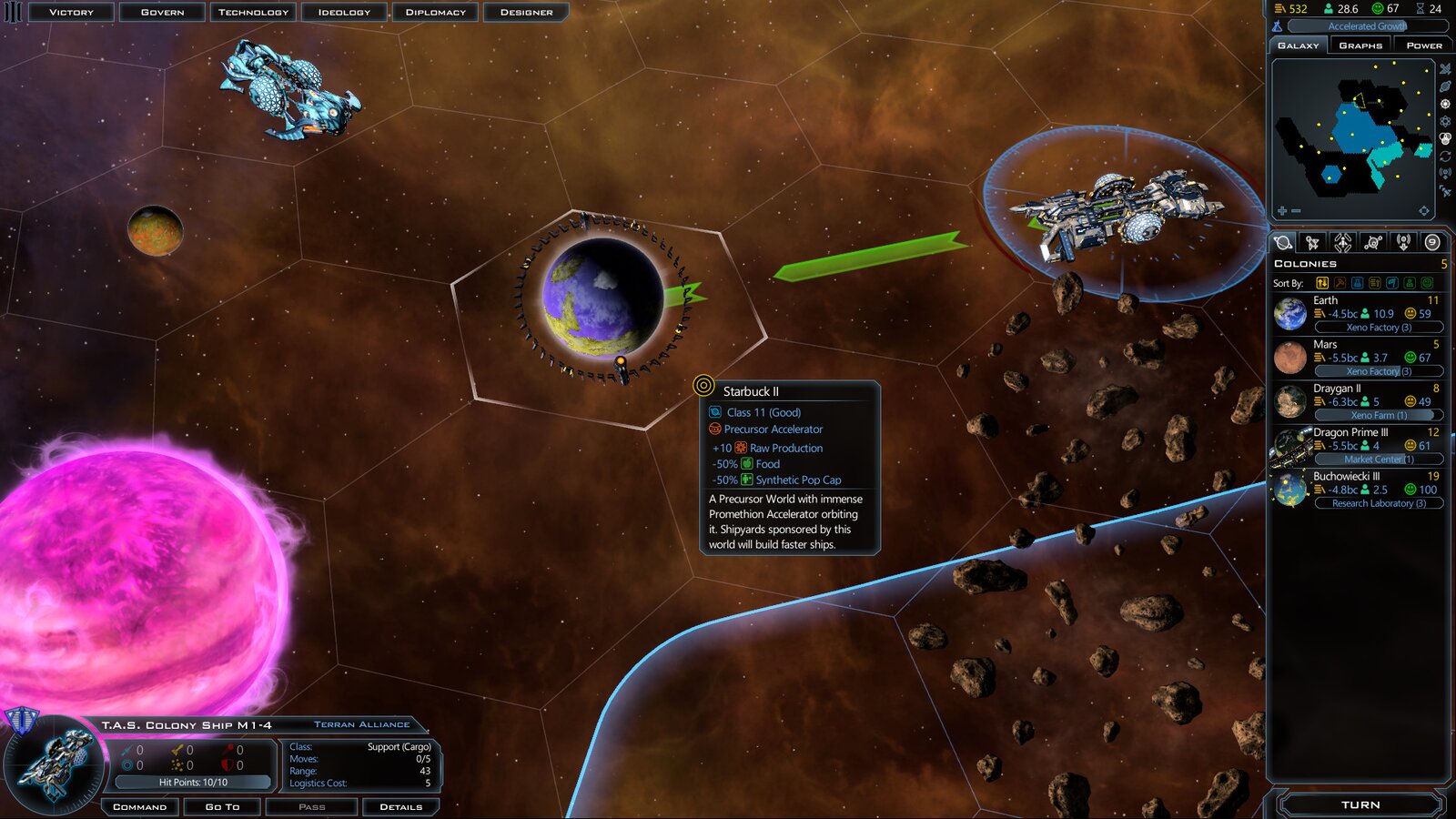 Galactic Civilizations III - Precursor Worlds DLC