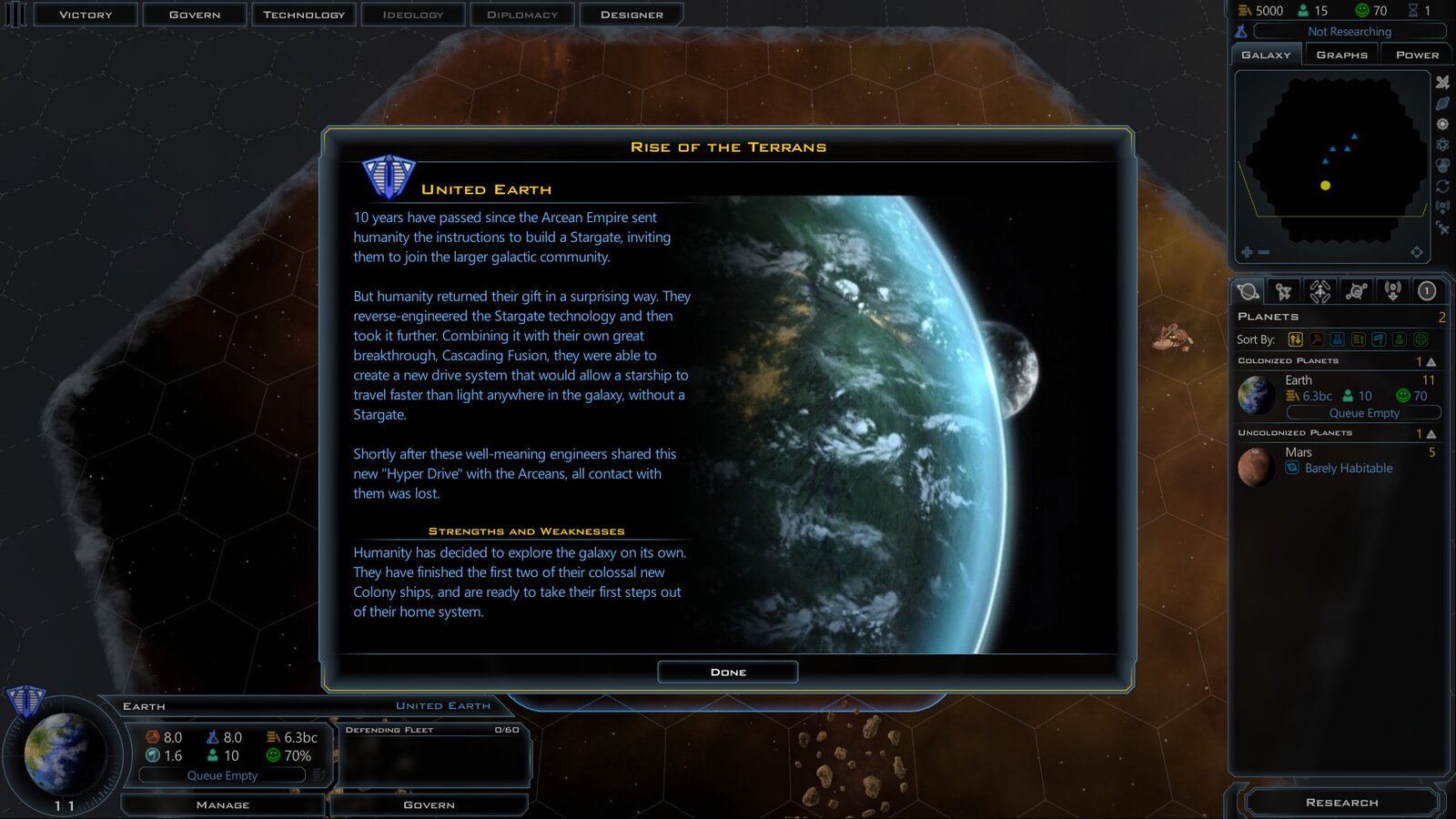 Galactic Civilizations III - Rise of the Terrans DLC