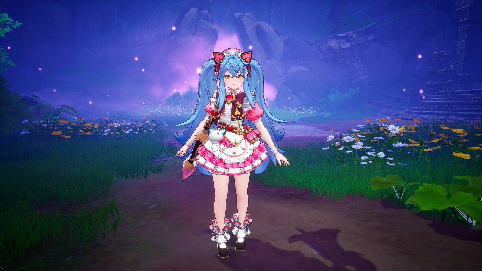 DragonSword: Awakening - Costume: Wild Strawberry Waitress